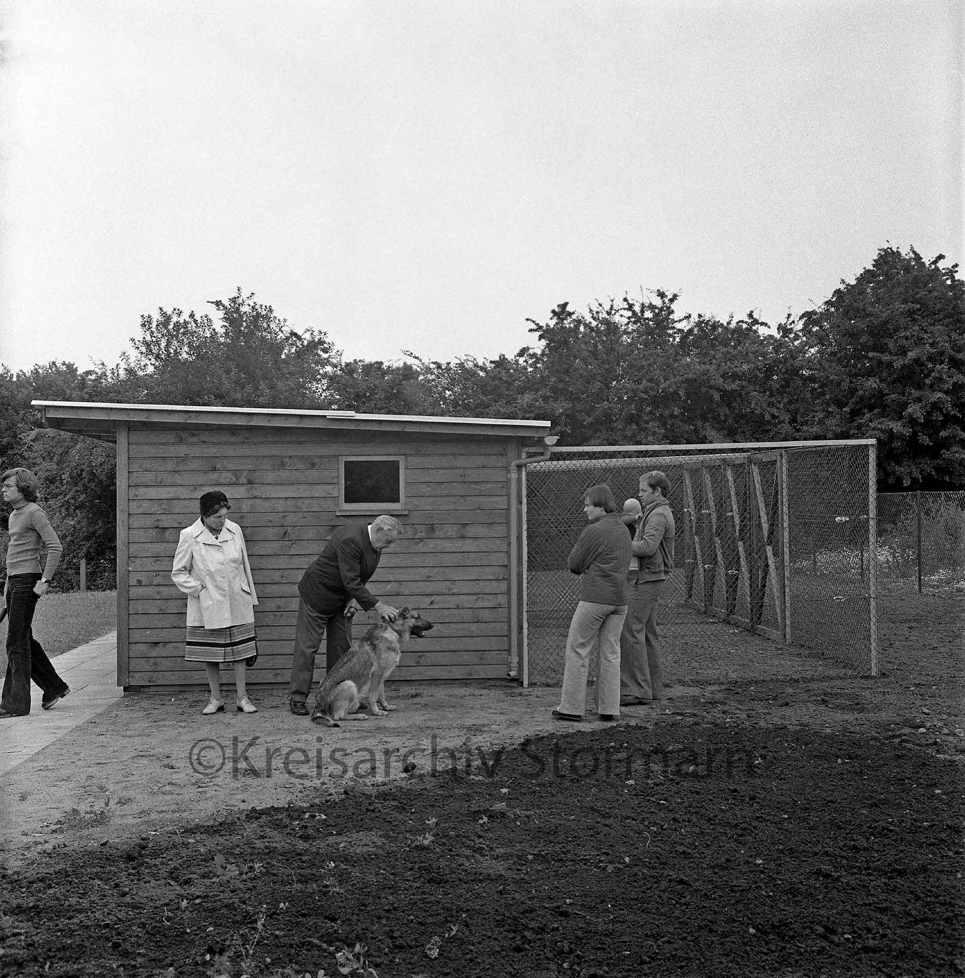So sah das Tierheim vor 50 Jahren aus, als es eröffnet wurde